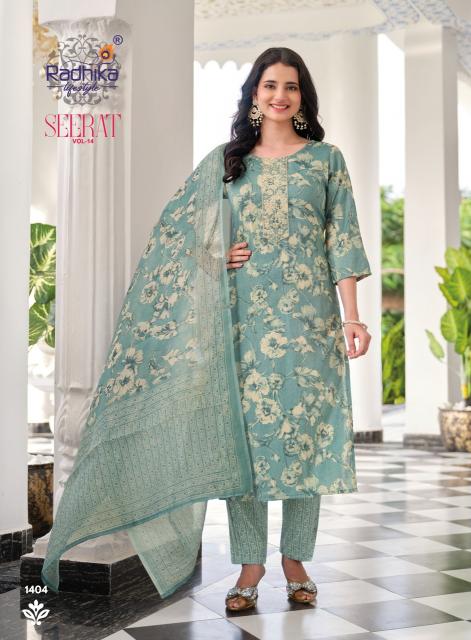 Radhika lifestyle seerat vol 14 kurtis wholesaler in gujarat